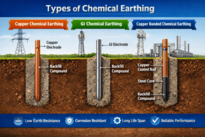 Types of chemical earthing 